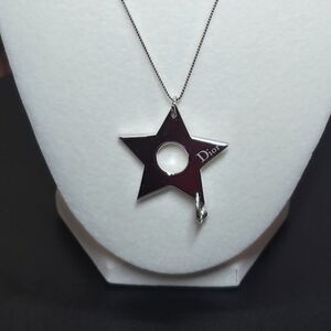 Dior Tribal Star Pendant Necklace - EUC